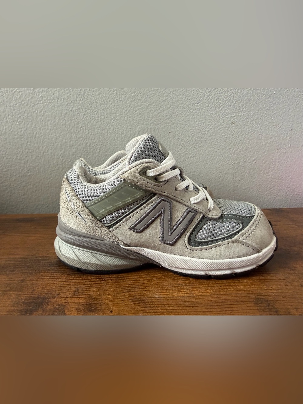 New Balance 990v5 Toddler Grey Castlerock Size 7 Infant Sneakers IC990GL5